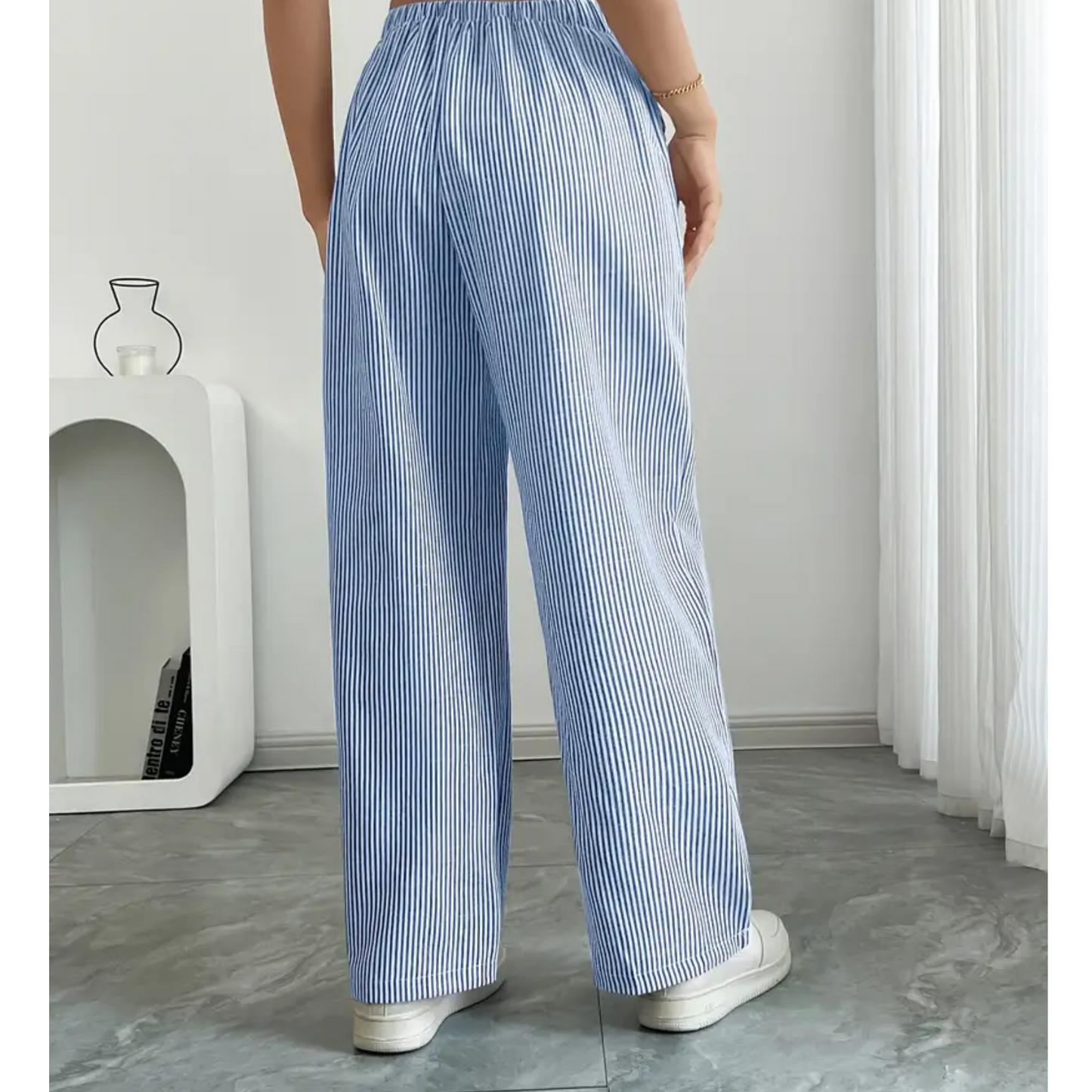 Amber™ | Striped Pant With Pockets 4