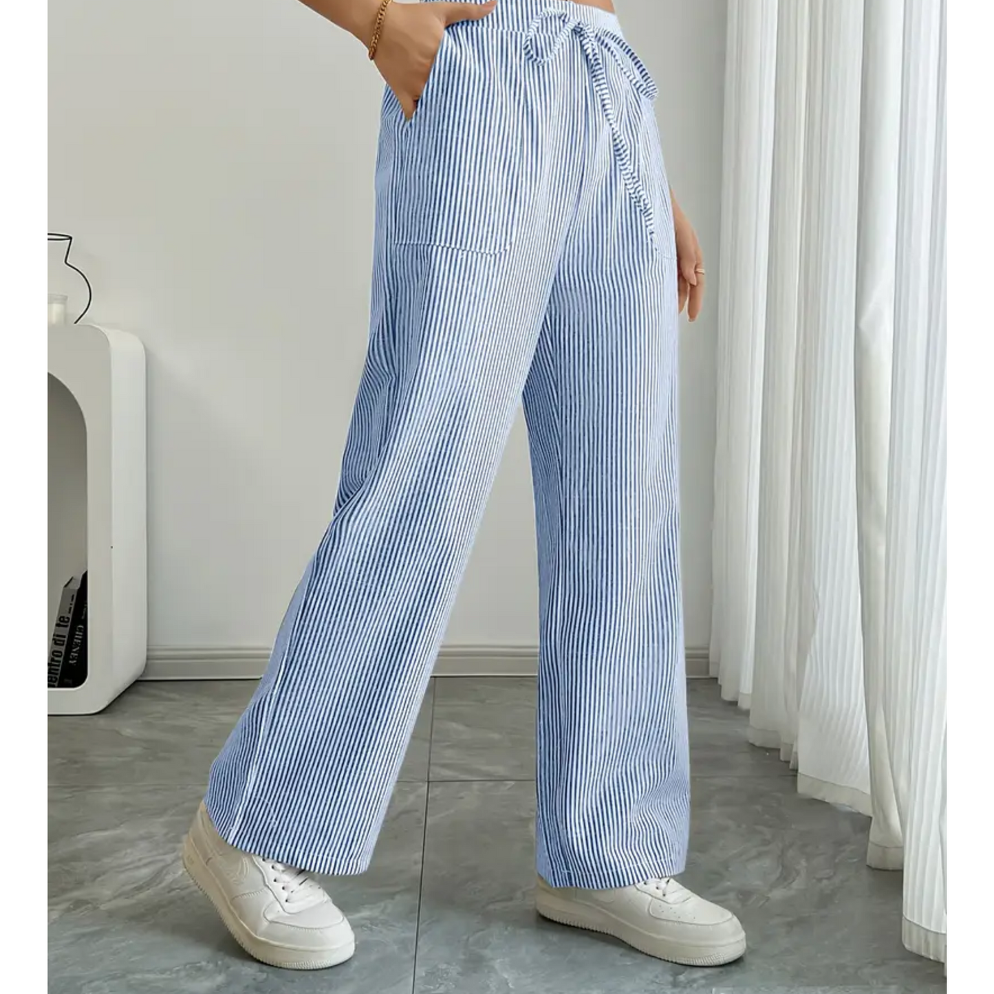 Amber™ | Striped Pant With Pockets 5