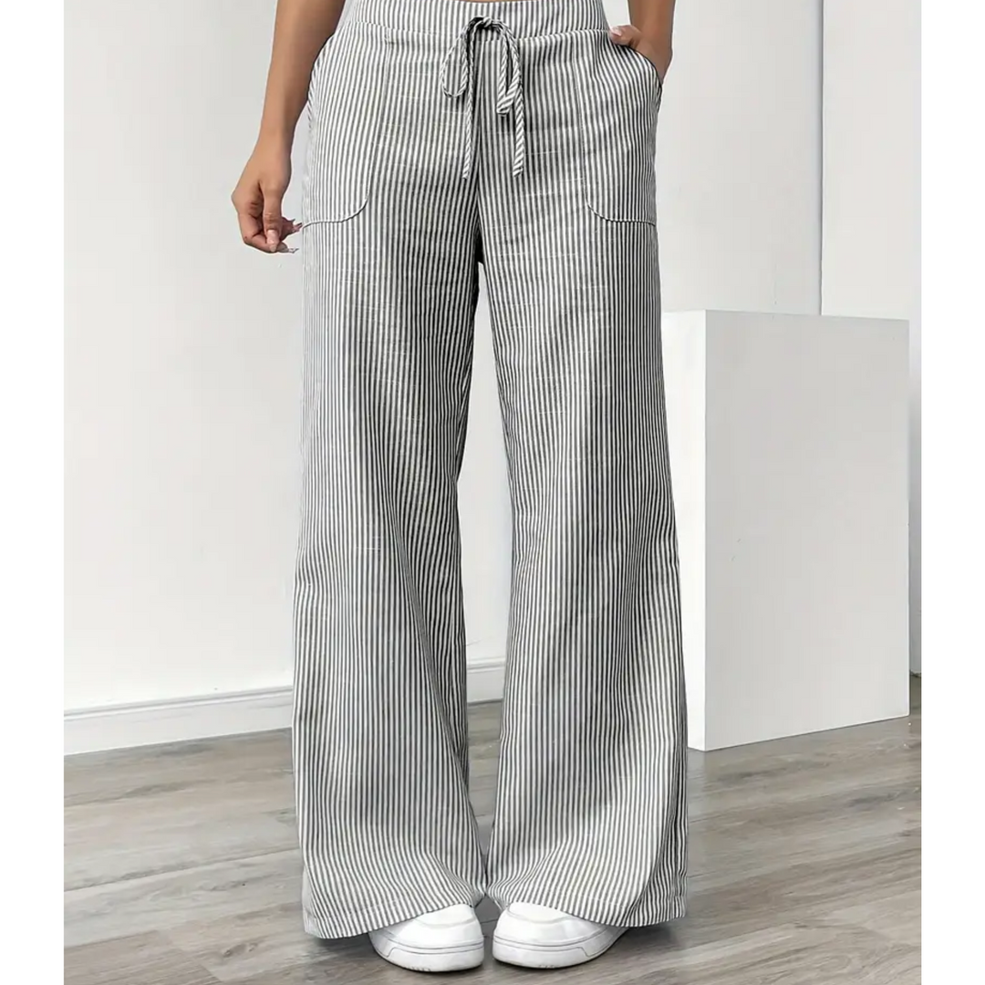 Amber™ | Striped Pant With Pockets 8