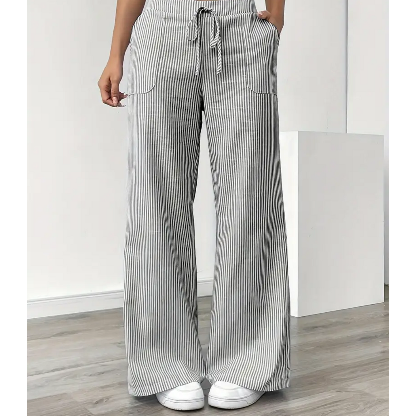 Amber™ | Striped Pant With Pockets 8