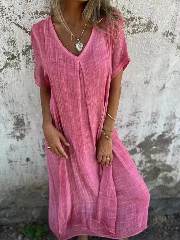 Amy™ | Loose V-neck Dress 5