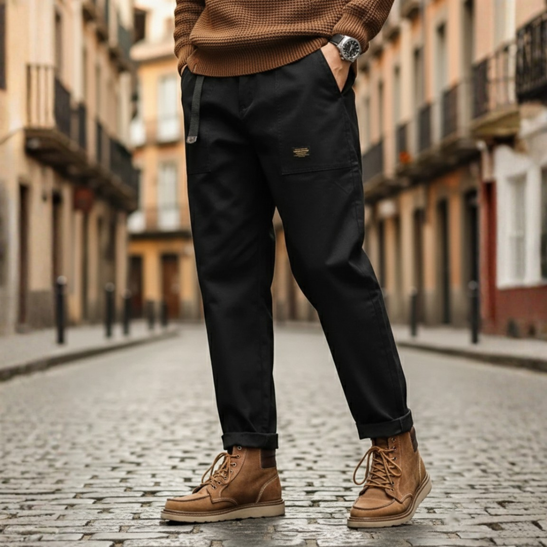 Men's Straight Leg Cargo Pants