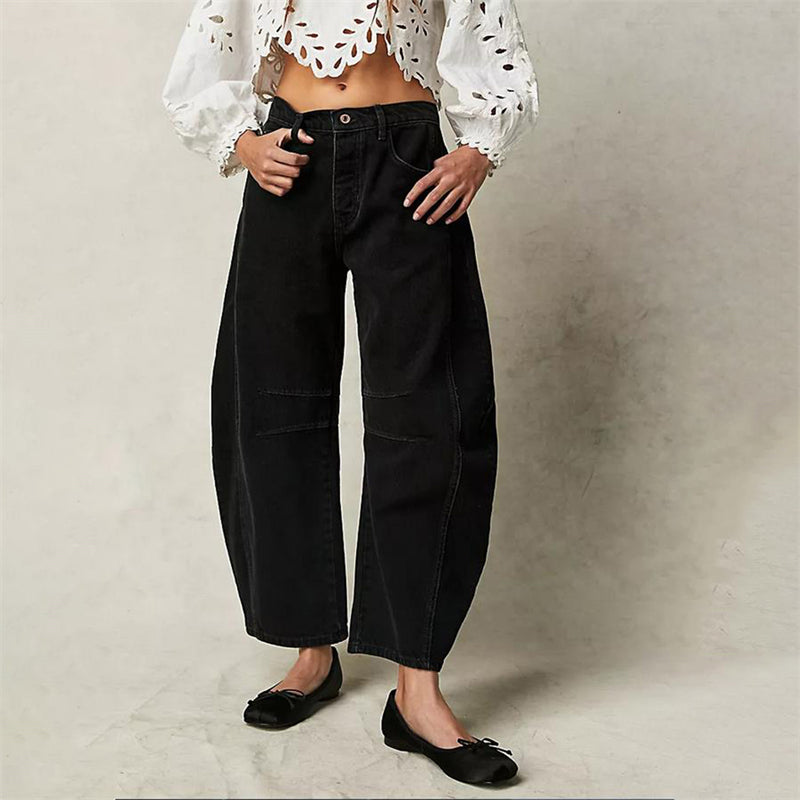 Barrel | Women's High Waist Barrel Leg Jeans Relaxed Fit Denim 3