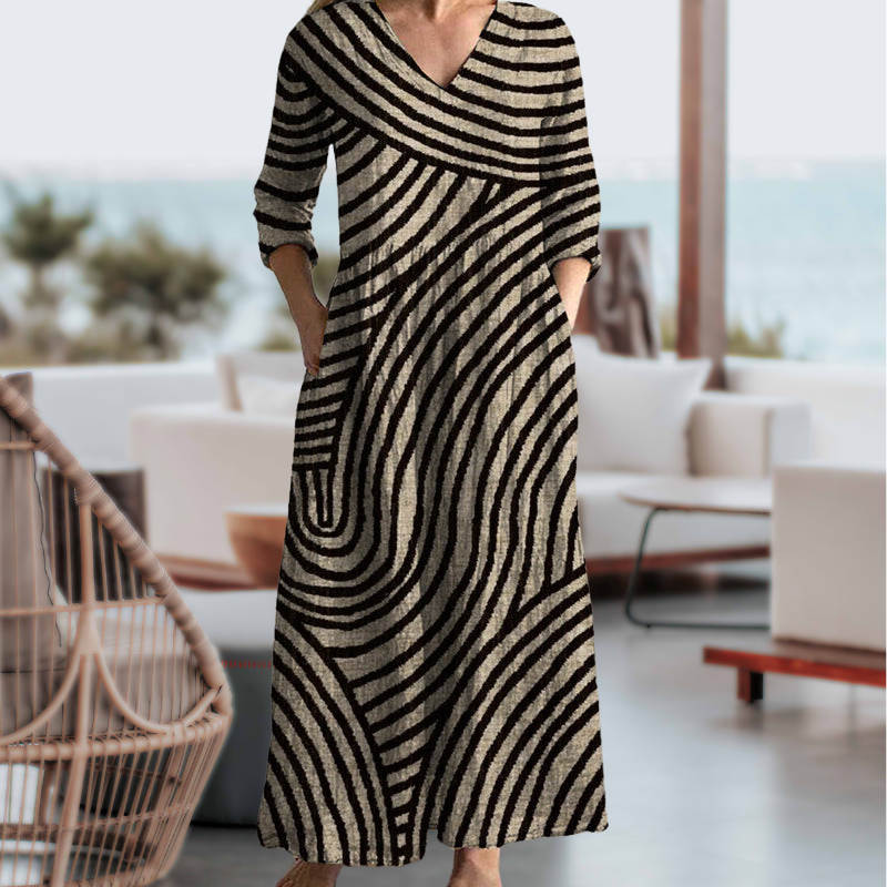 Bonnie™ | Vintage Striped dress 2