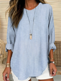 Blusa a righe alla moda