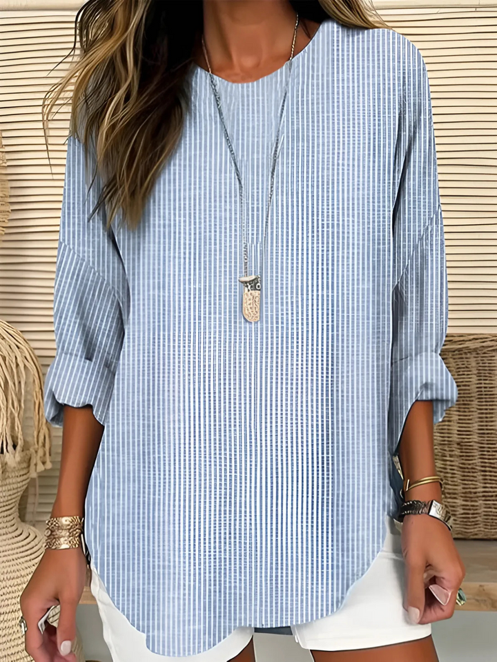 Blusa a righe alla moda