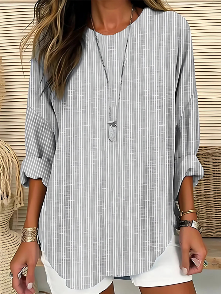 Blusa a righe alla moda