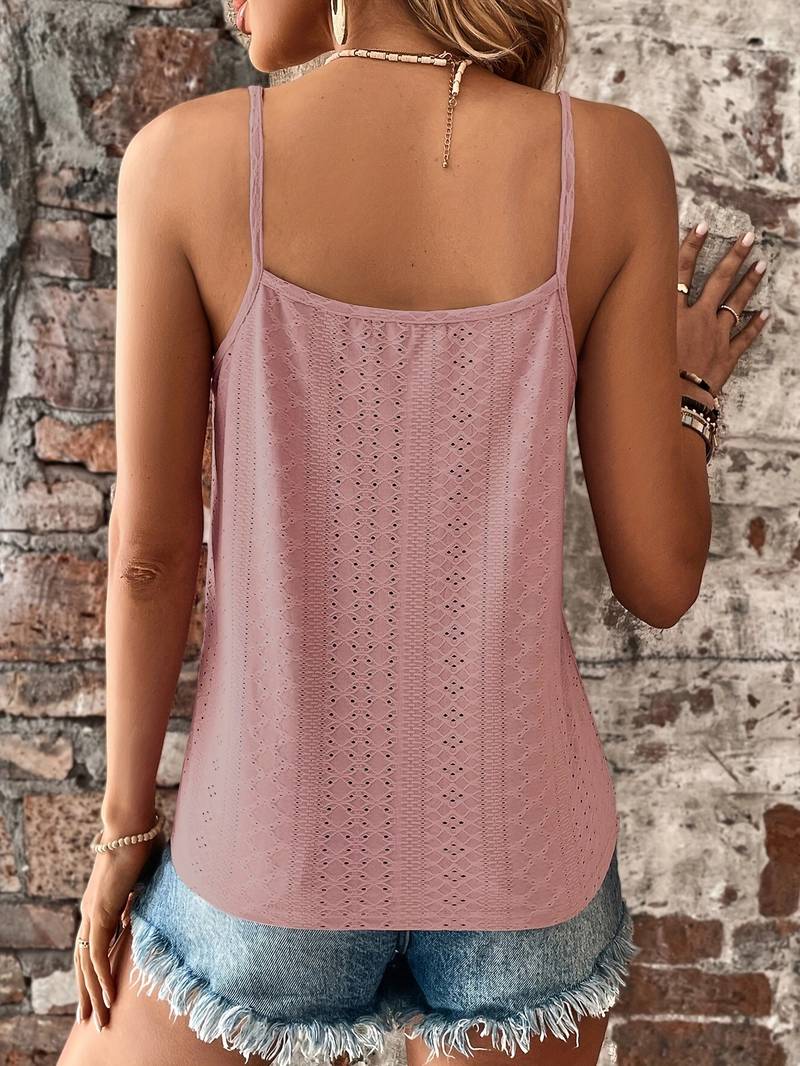 Women's V-Neck Embroidered Camisole