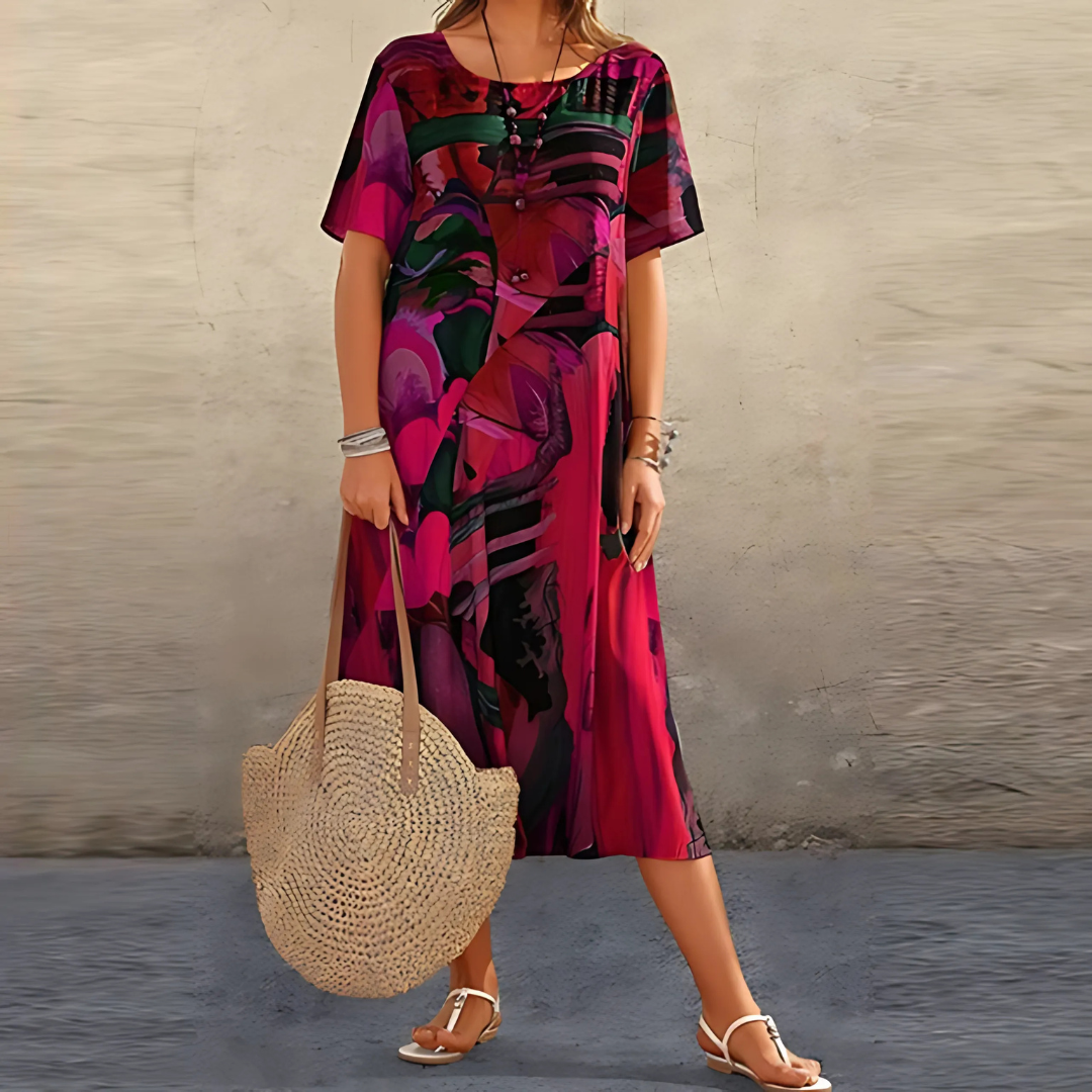 Colora™ | Elegant Floral Dress 2