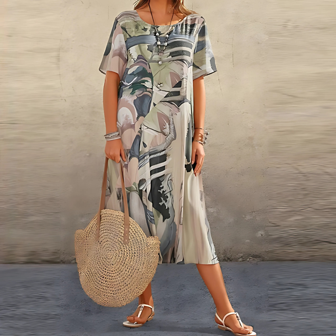 Colora™ | Elegant Floral Dress 4
