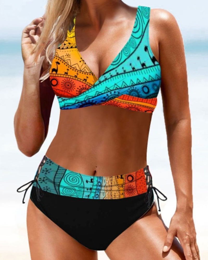 Completo bikini modellante per donna