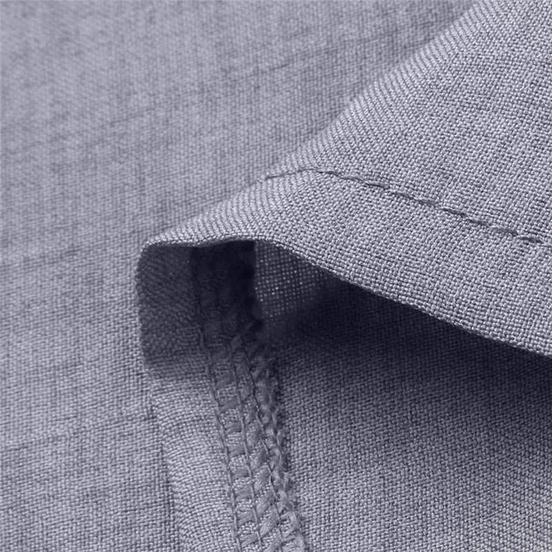 Camicia lunga artistica con scollo a V