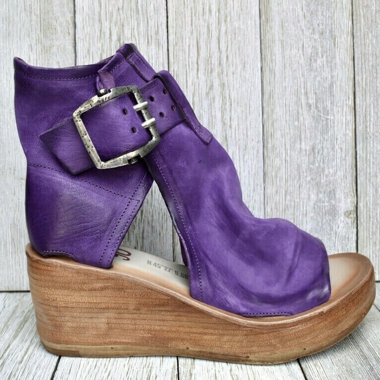 Dawn™ | Wedge Sandals with Buckle in Boho Style 5