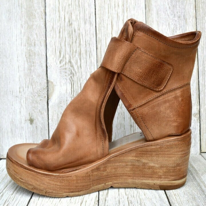 Dawn™ | Wedge Sandals with Buckle in Boho Style 7