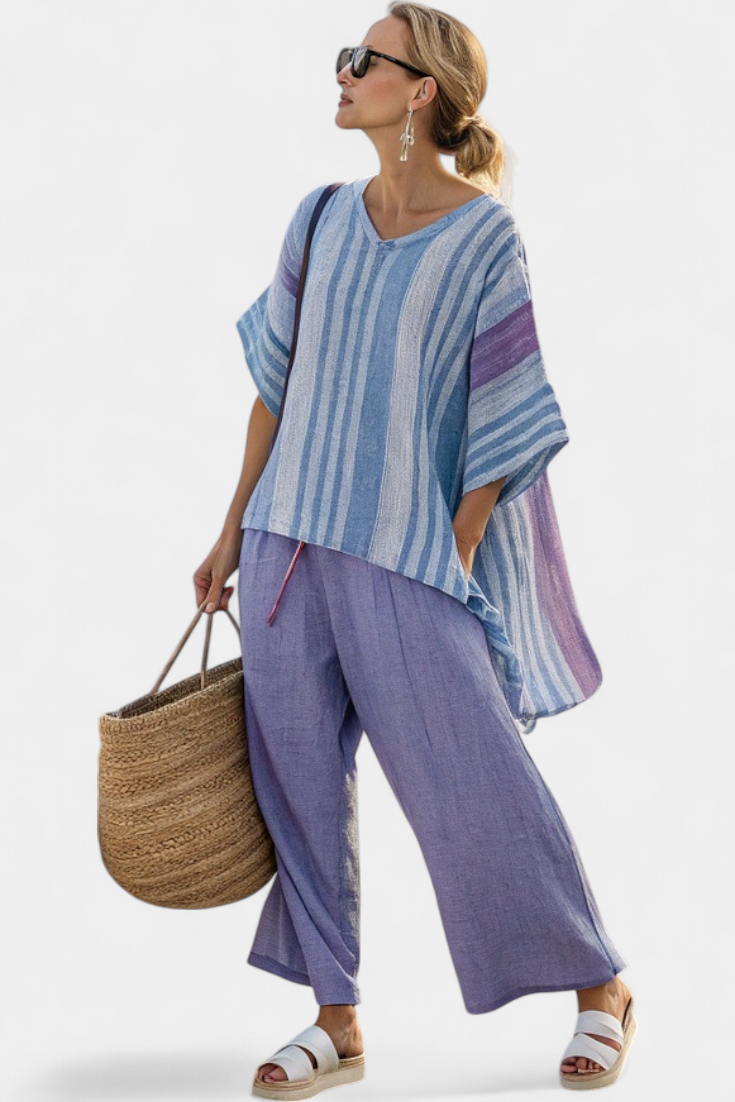 Ella | Stylish Loose Fit Women's Loungewear Two Piece Set 0