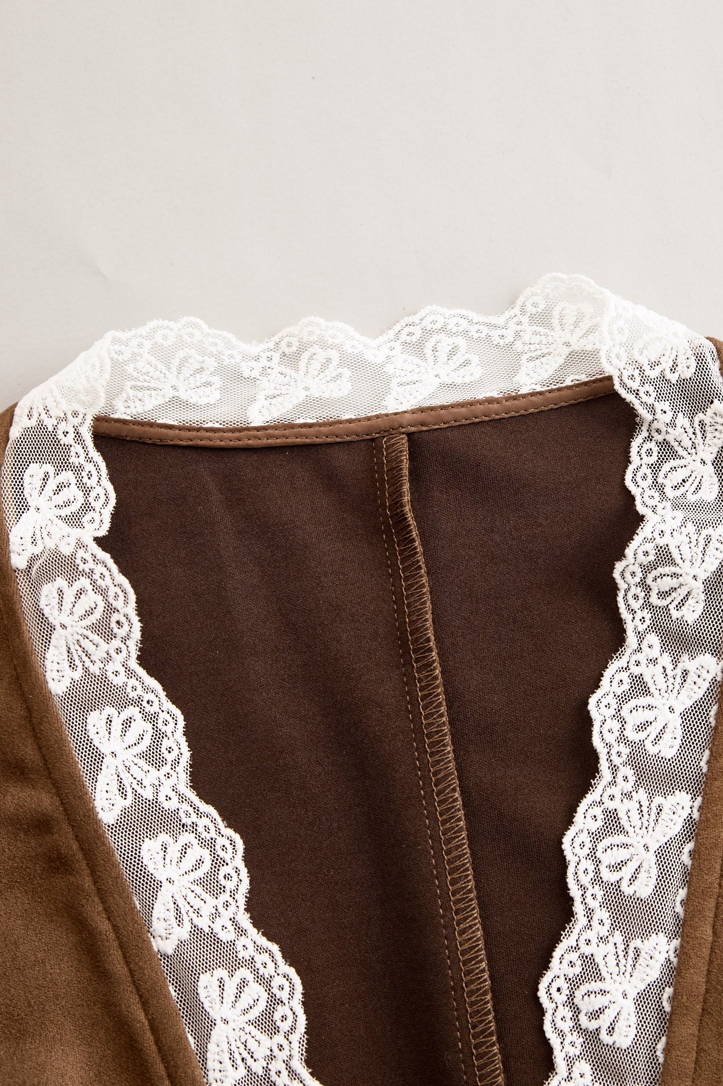 Women's Western Lace Long Sleeve Blouse