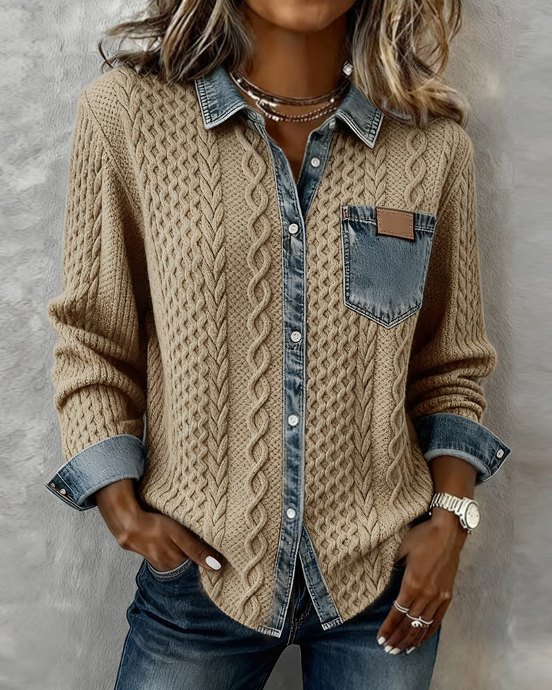Camicia a maniche lunghe