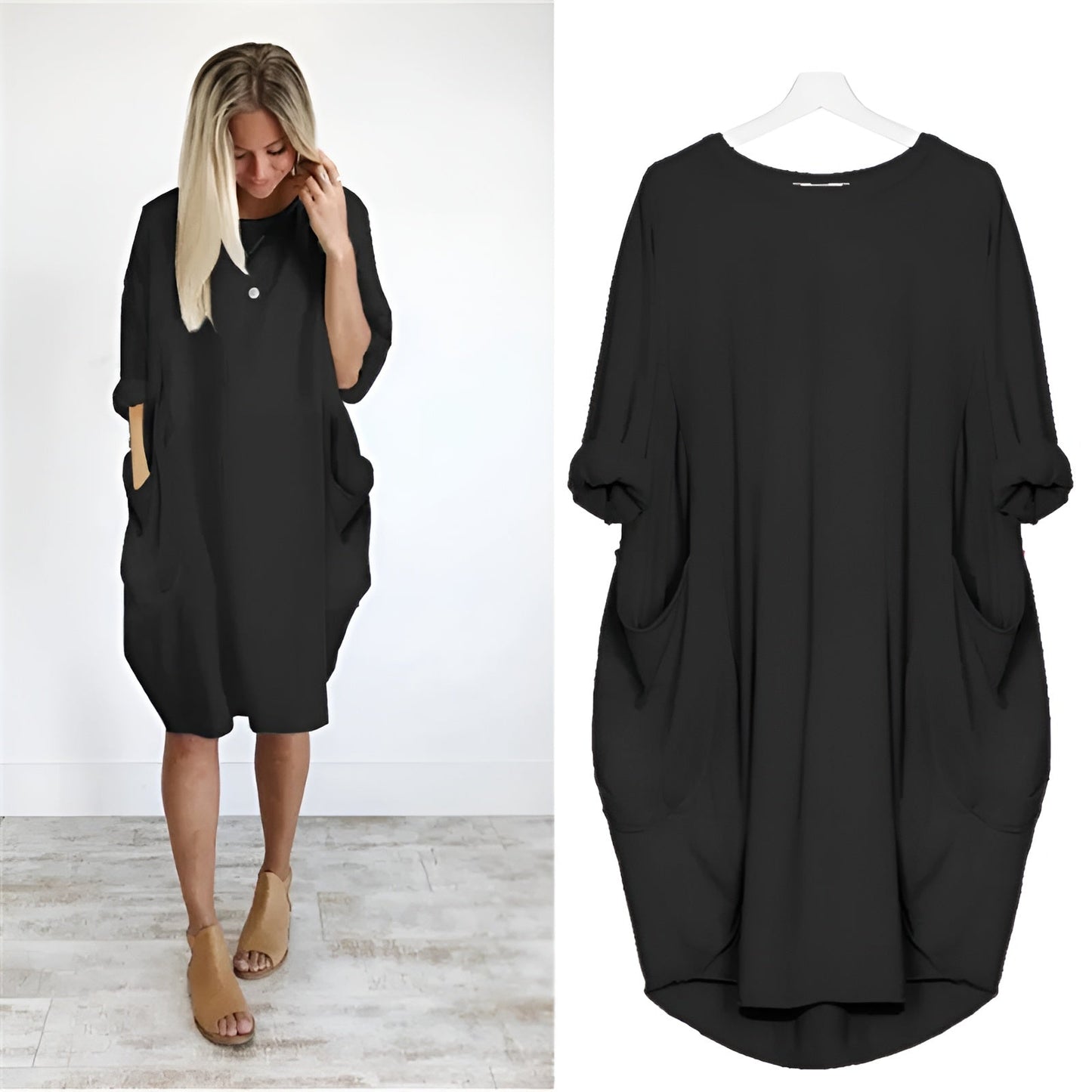 Gina™ | Elegant Pocket Dress 0