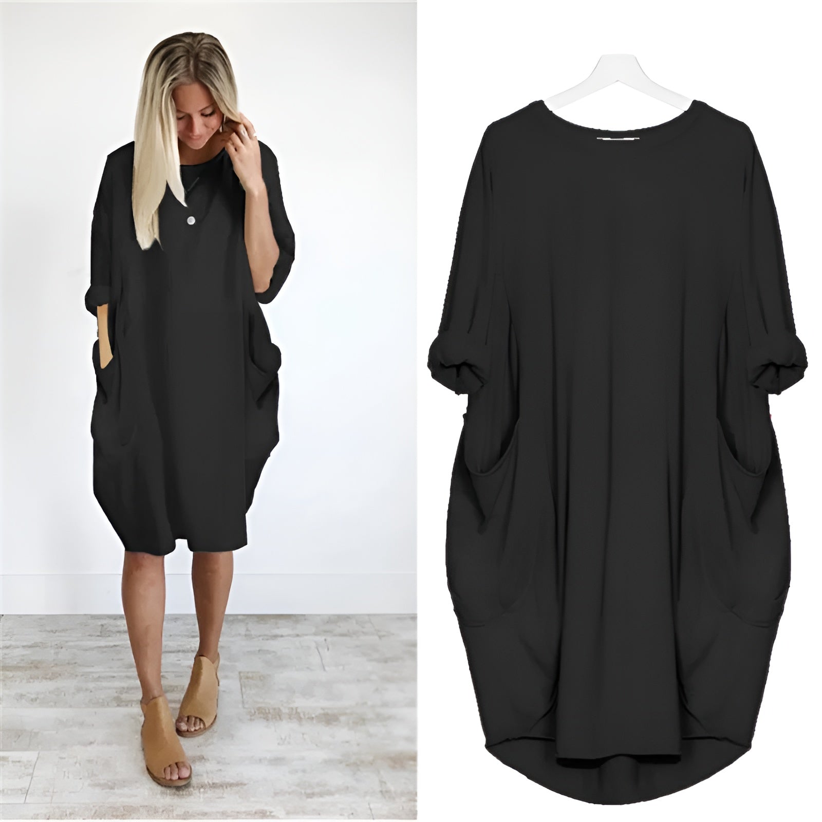 Gina™ | Elegant Pocket Dress 0