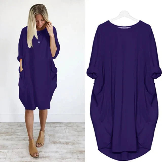 Gina™ | Elegant Pocket Dress 11