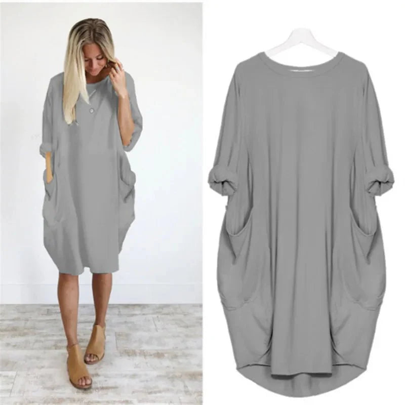 Gina™ | Elegant Pocket Dress 3