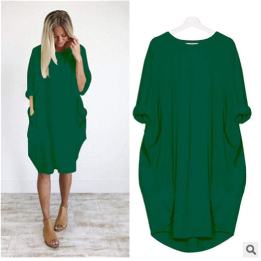 Gina™ | Elegant Pocket Dress 9