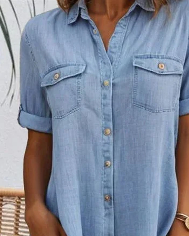 Jennifer™ | Lightweight Denim-look Dress 3