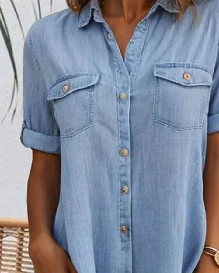 Jennifer™ | Lightweight Denim-look Dress 3