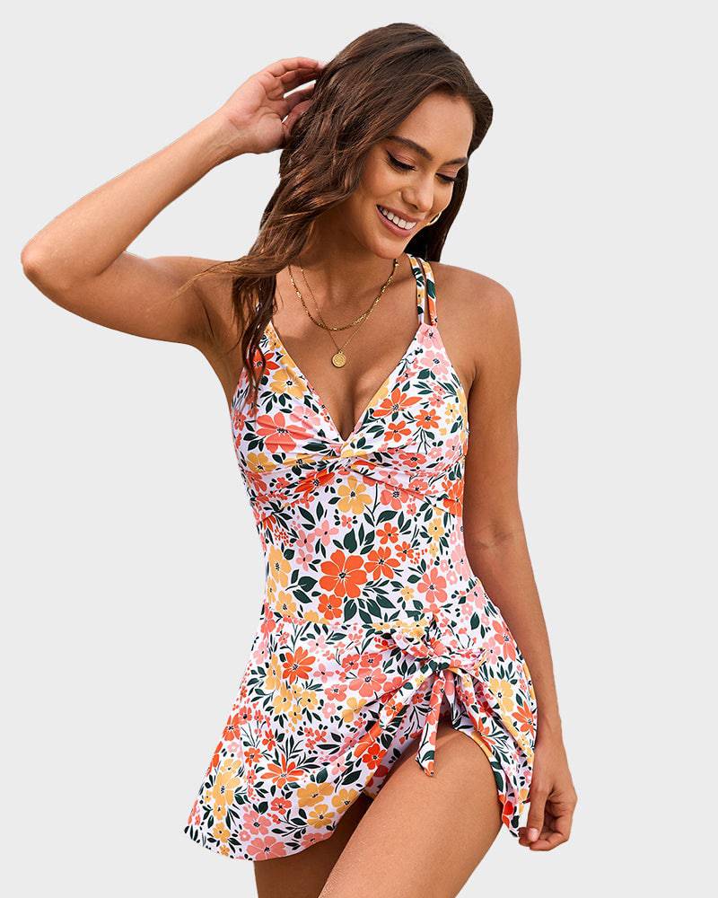 Flattering Swim Dress Swimsuit