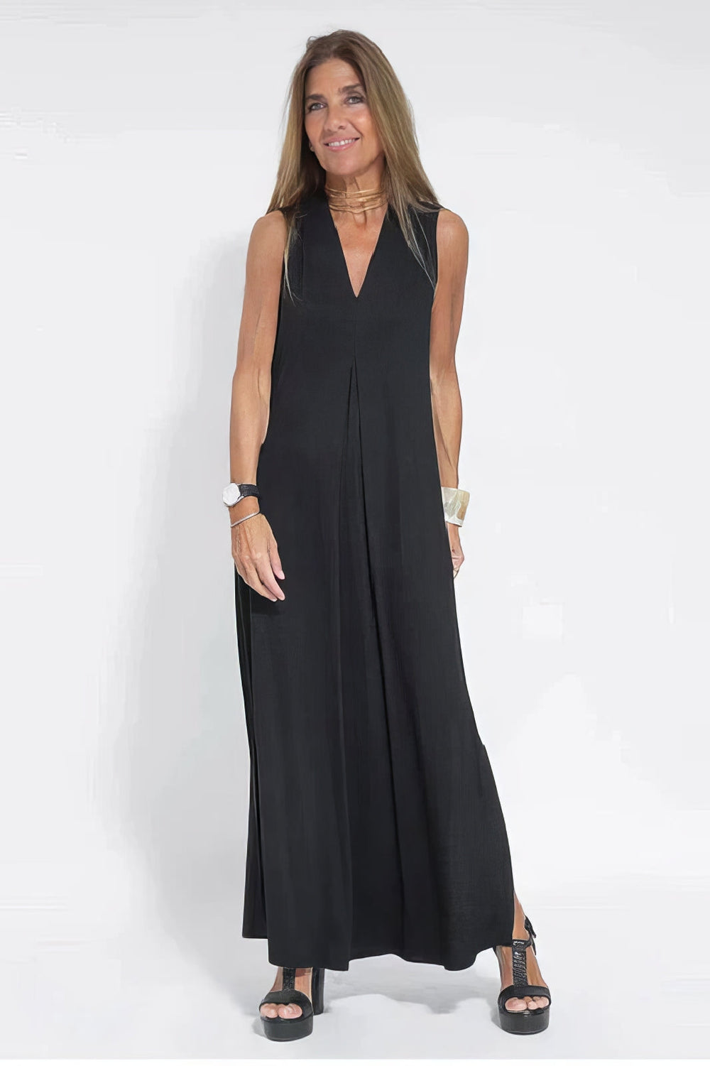 Juno™ | Elegant Long Dress with Coordinated Cardigan 1