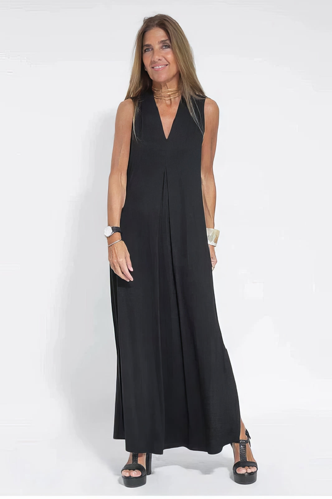 Juno™ | Elegant Long Dress with Coordinated Cardigan 1