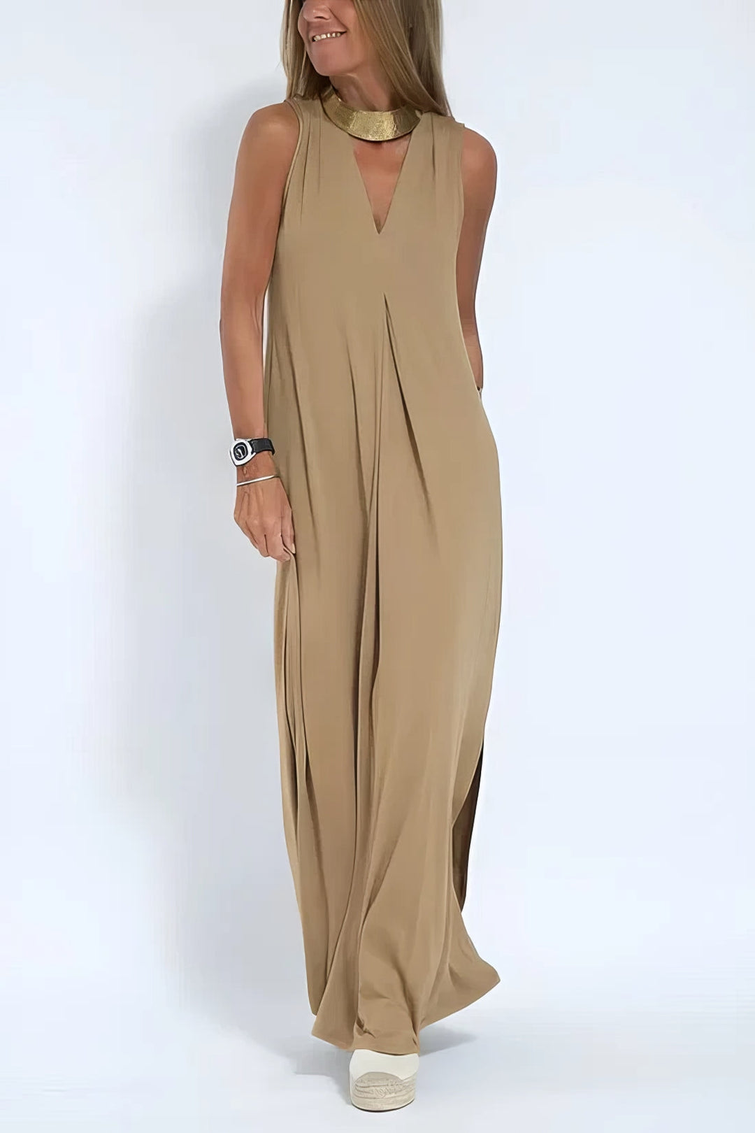 Juno™ | Elegant Long Dress with Coordinated Cardigan 2