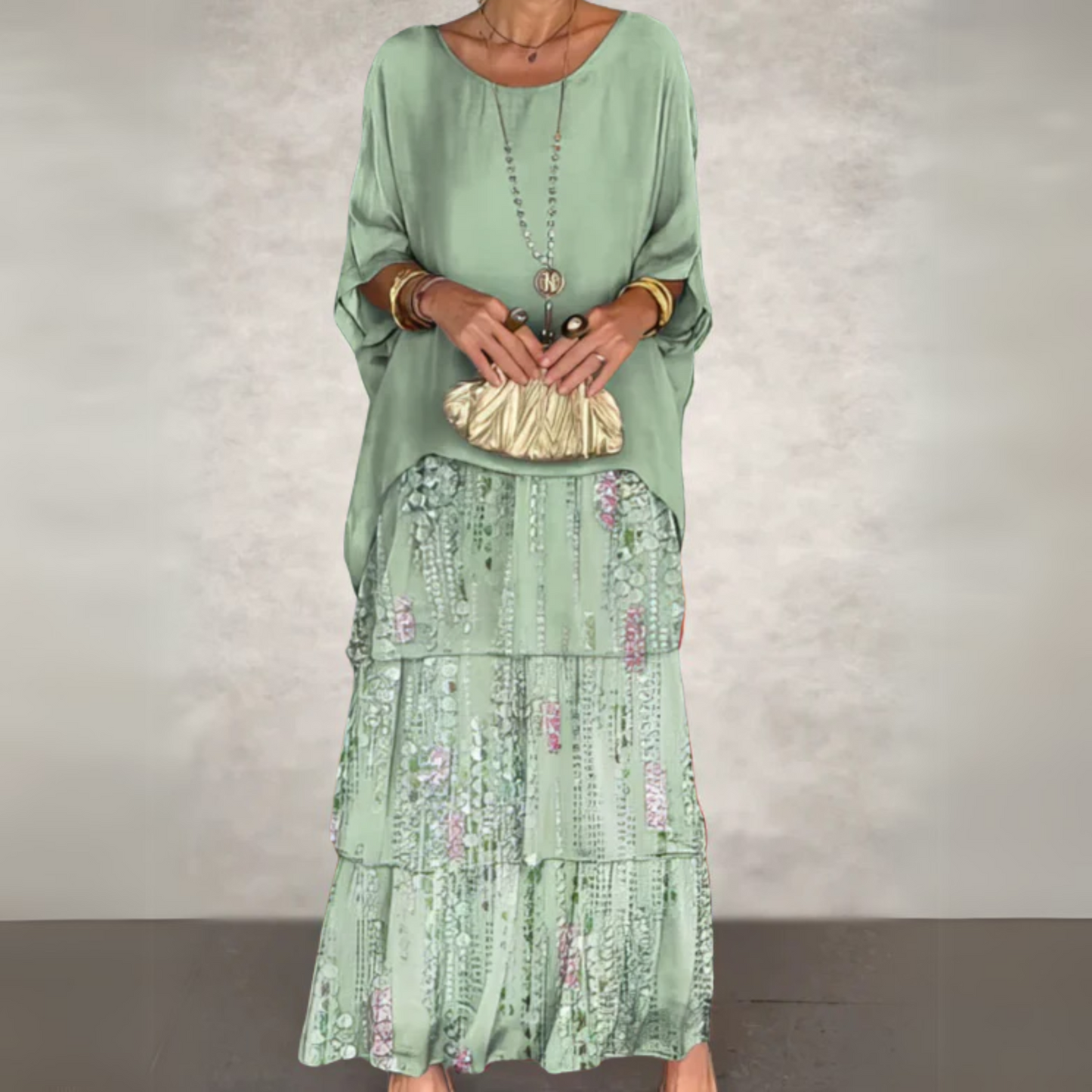 Kali™ | Elegant Long Flowing Dress 2