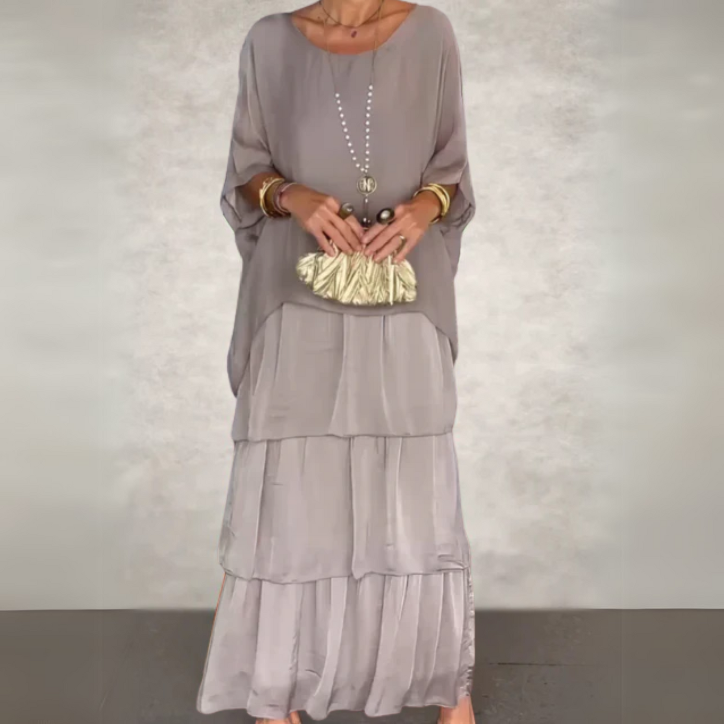 Kali™ | Elegant Long Flowing Dress 3