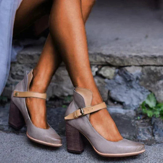 Laurie™ | Elegant Heel Sandals with Straps 0