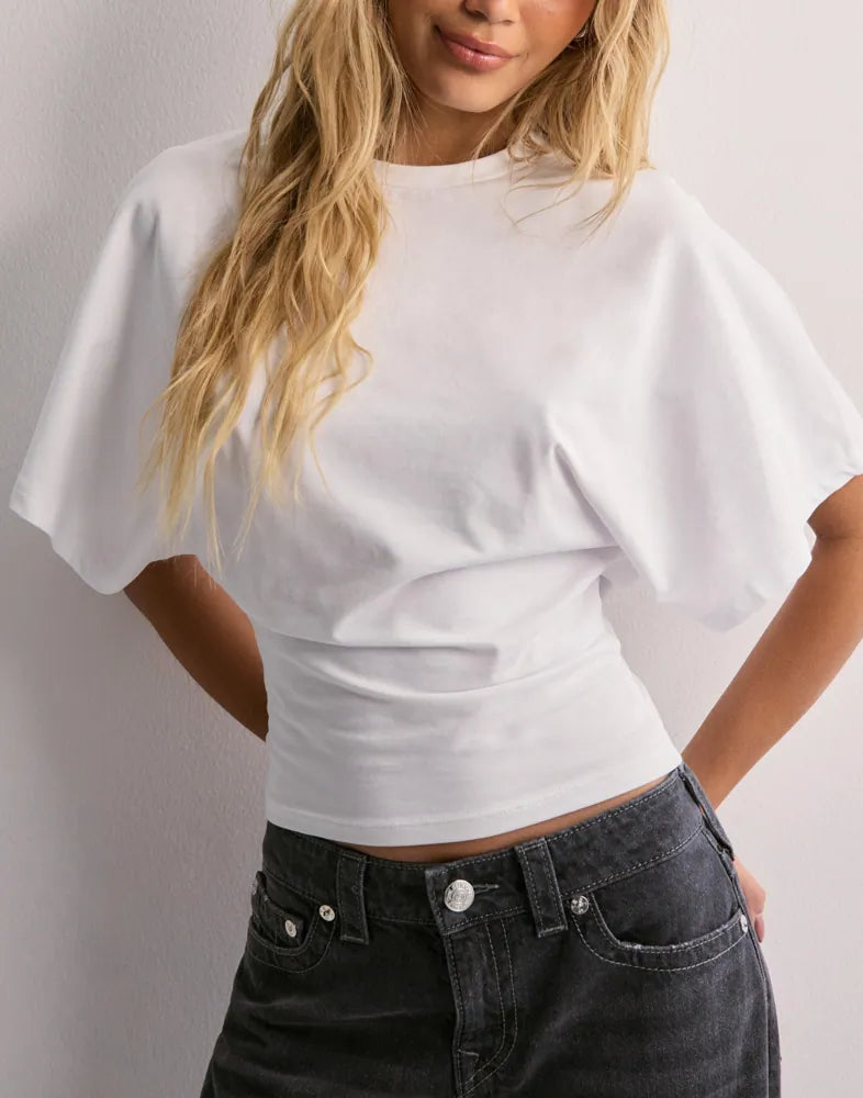Top da donna oversize con maniche larghe