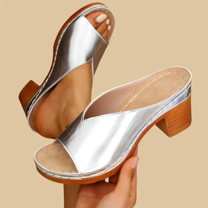 Lisa™ | Orthopedic Sandals with Thick Heels 2