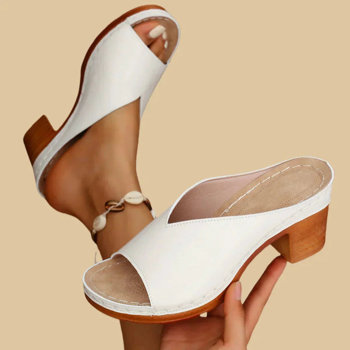Lisa™ | Orthopedic Sandals with Thick Heels 3