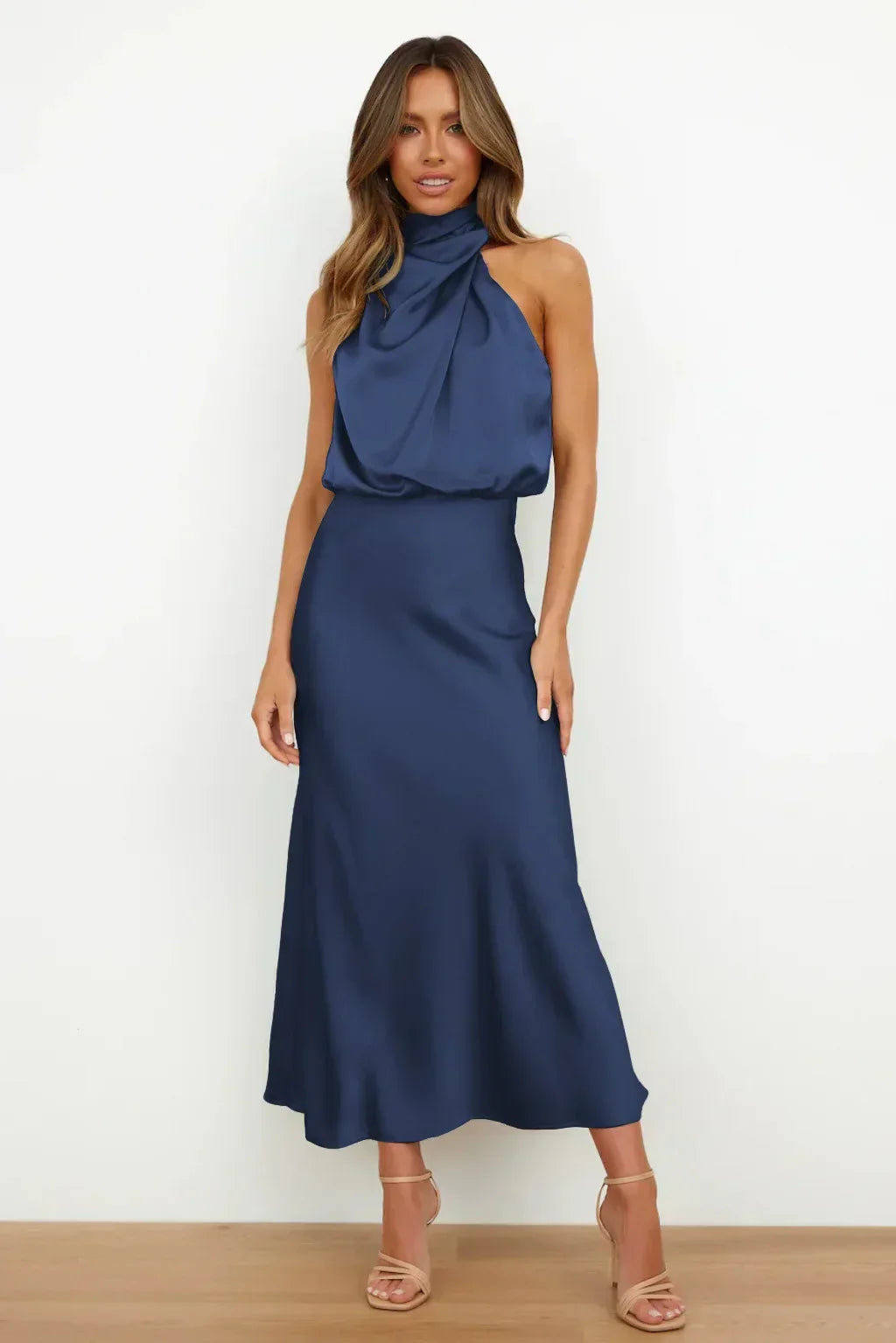 Mariana™ | Elegant Halter Evening Dress 13