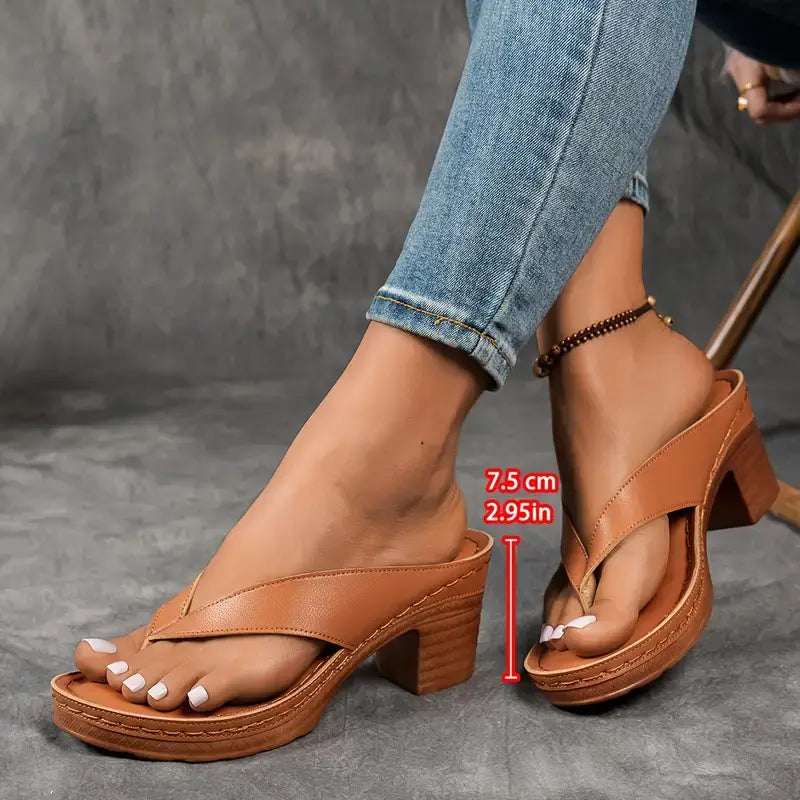 Marilyn™ | Orthopedic Slippers with Heel 6