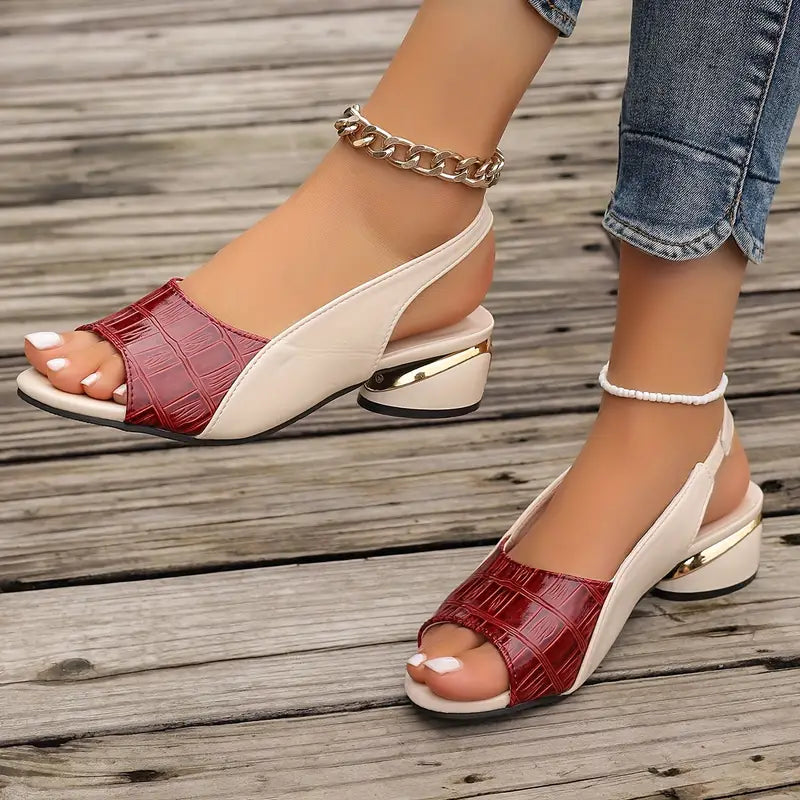Melanie™ | Leather Comfort Sandals 1