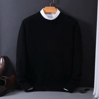 Men's 100% Cashmere Sweater | Timeless Soft Classic Knit