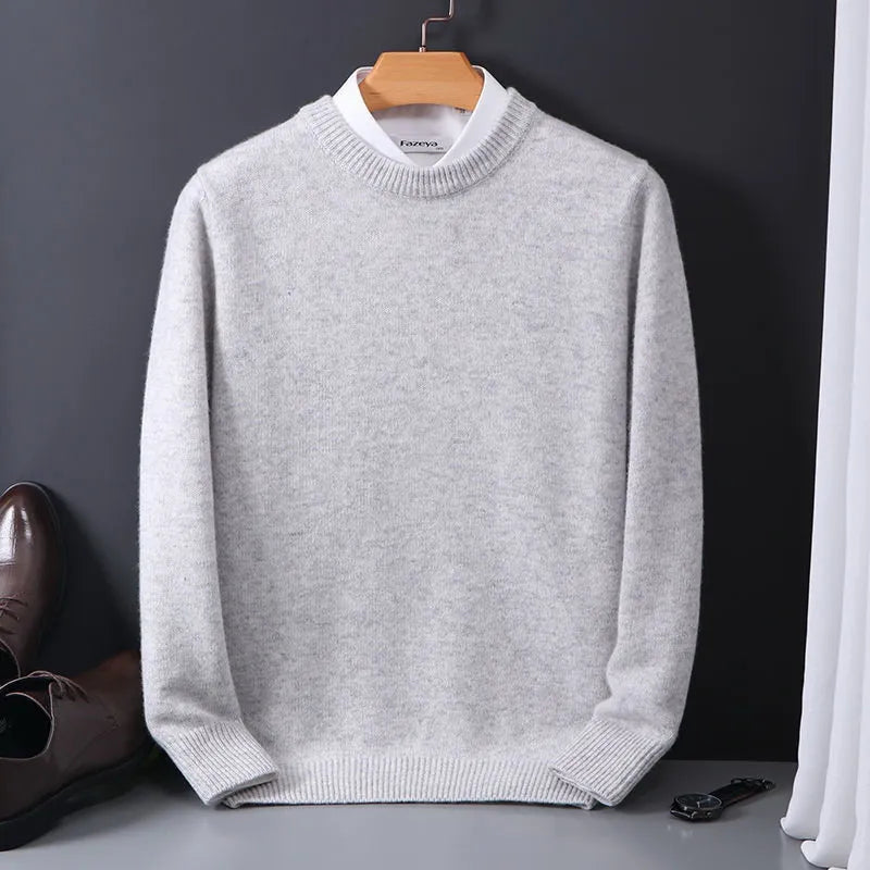 Maglione da uomo 100% cashmere | Classico morbido e senza tempo
