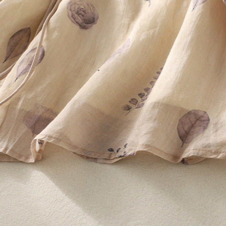 Blusa floreale comoda