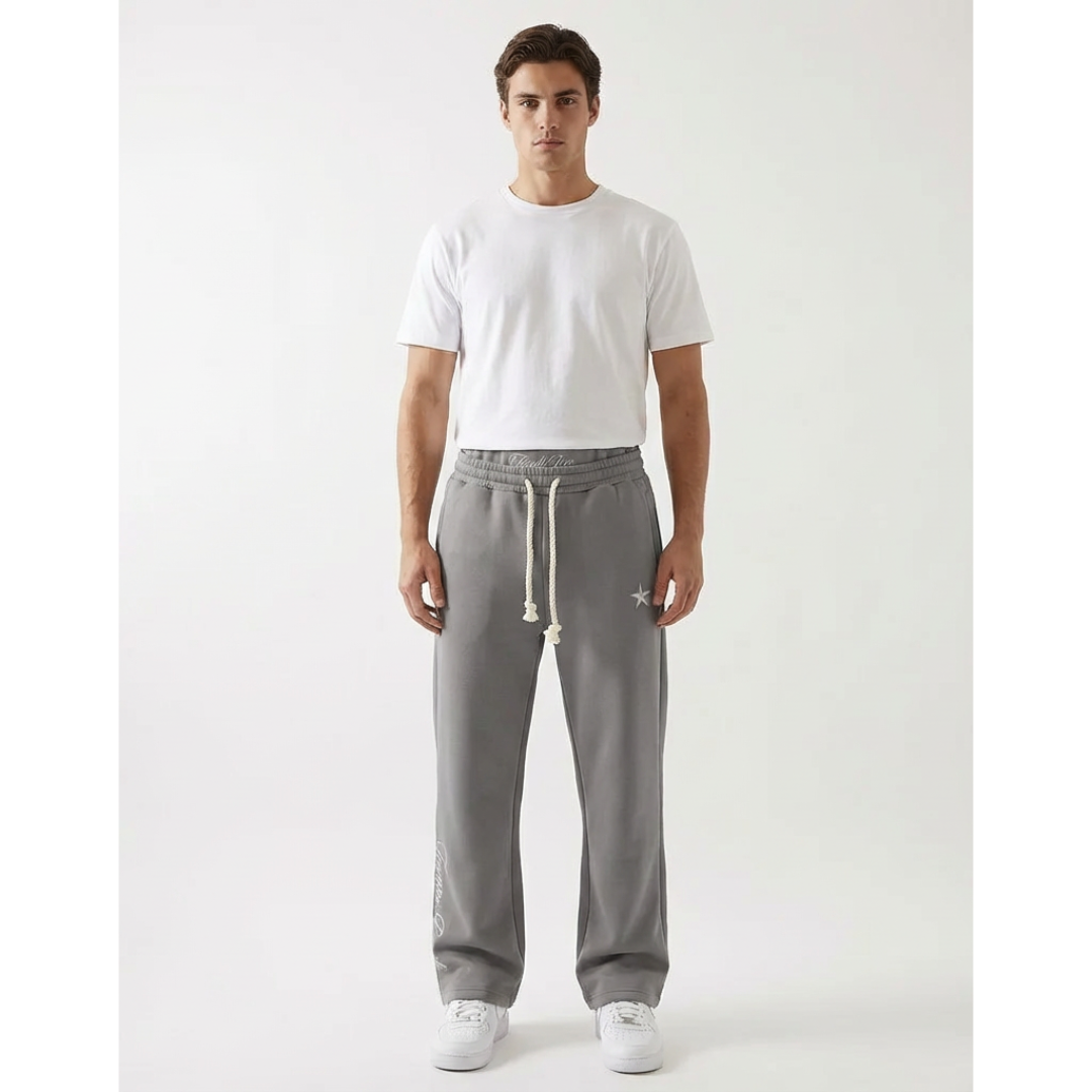 Unisex Baggy Fit Jogger Pants with Pockets Casual