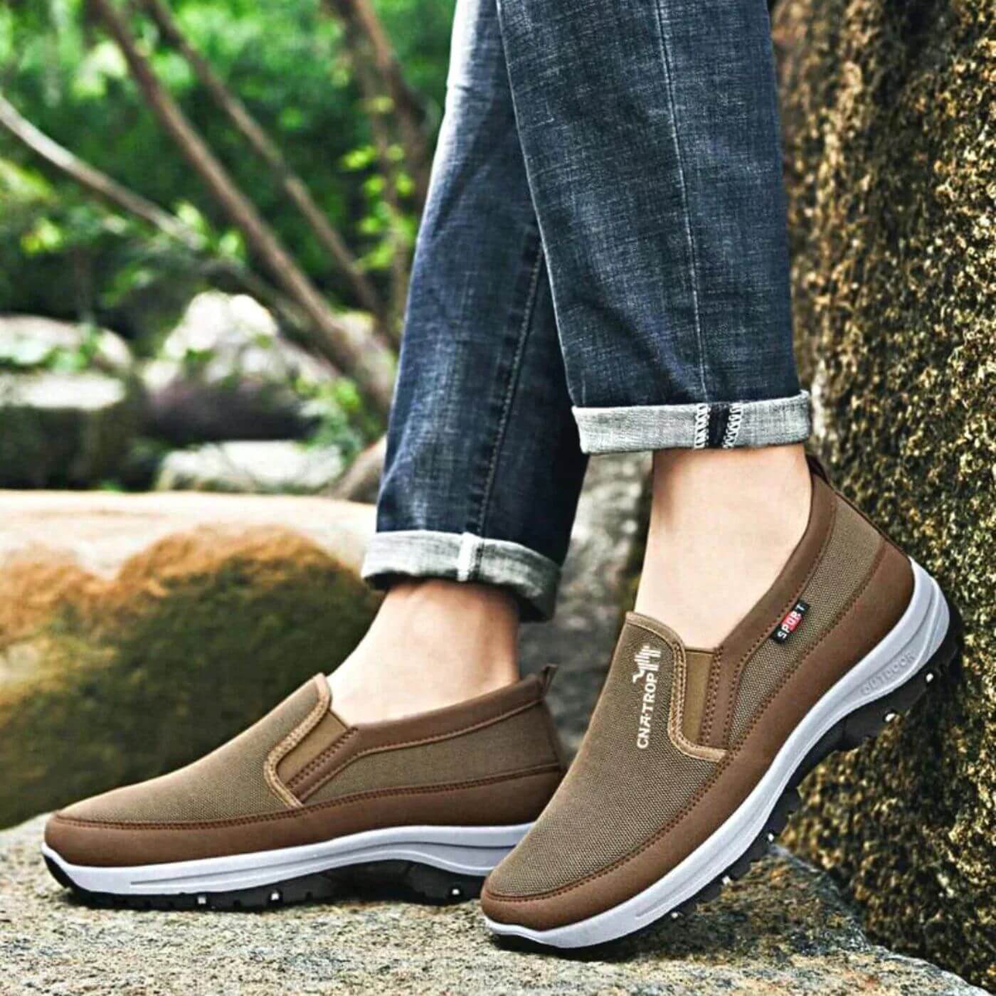 Ergonomic Slip-On Orthopedic Shoes for Men