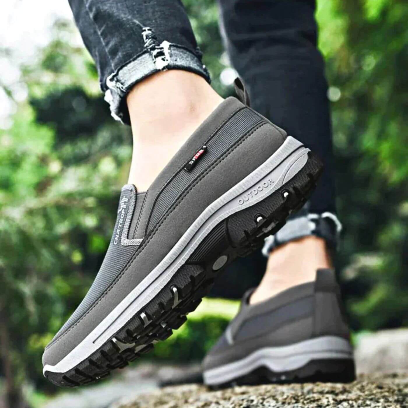 Ergonomic Slip-On Orthopedic Shoes for Men