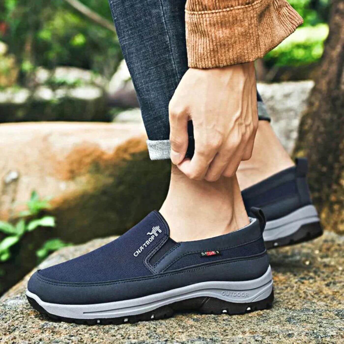 Ergonomic Slip-On Orthopedic Shoes for Men