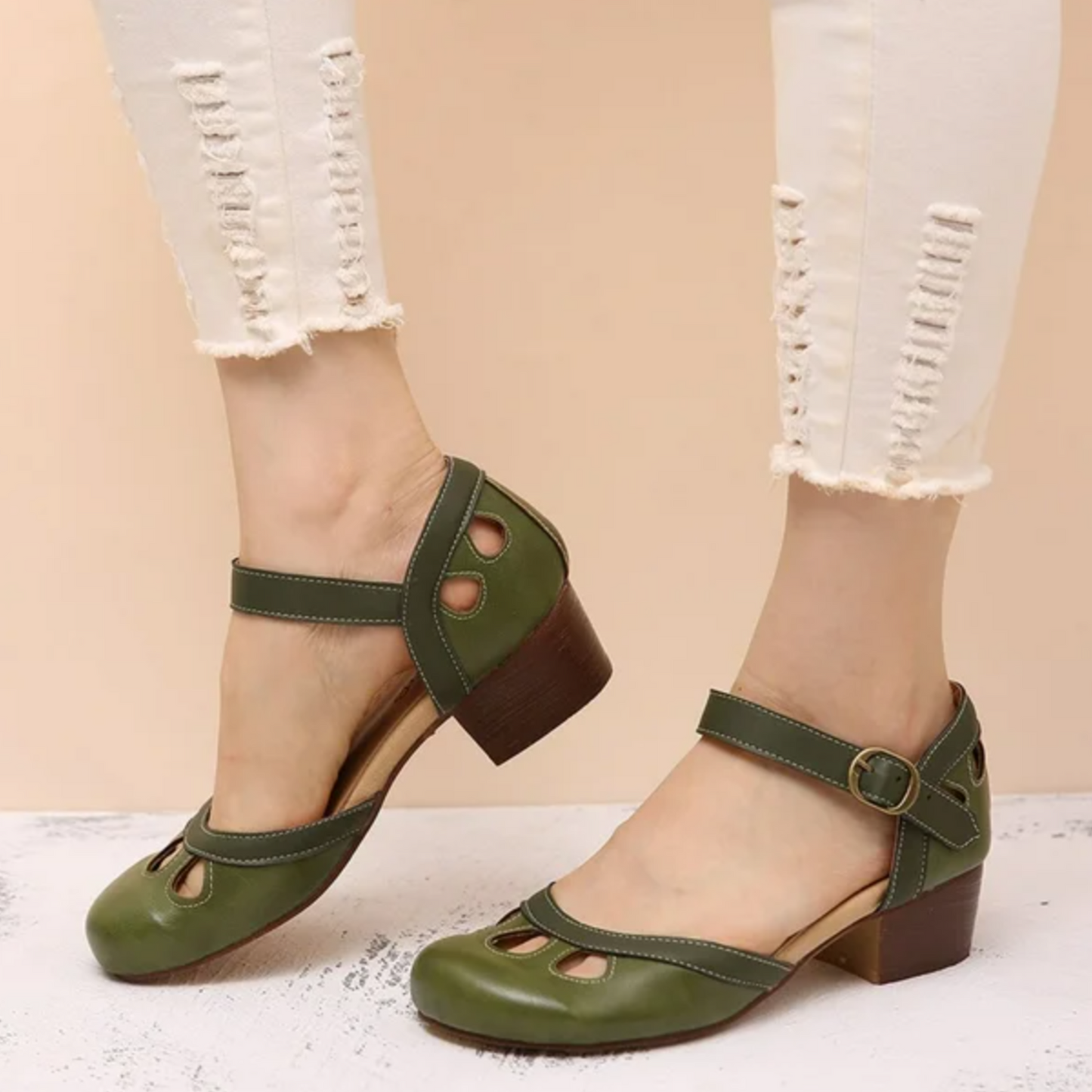 Patti™ | Comfortable Low-Heeled Sandals 3