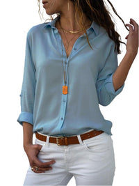 Women's Button Down Long Sleeve Shirt